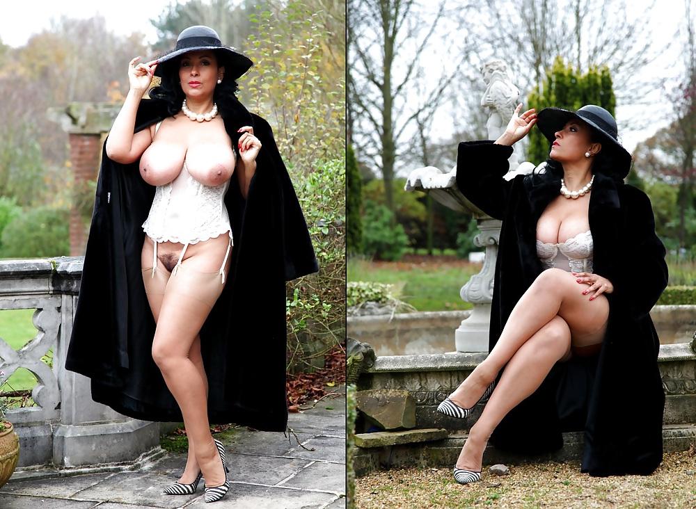 25P Dressed and undressed beauties 161 (nylon stockings)