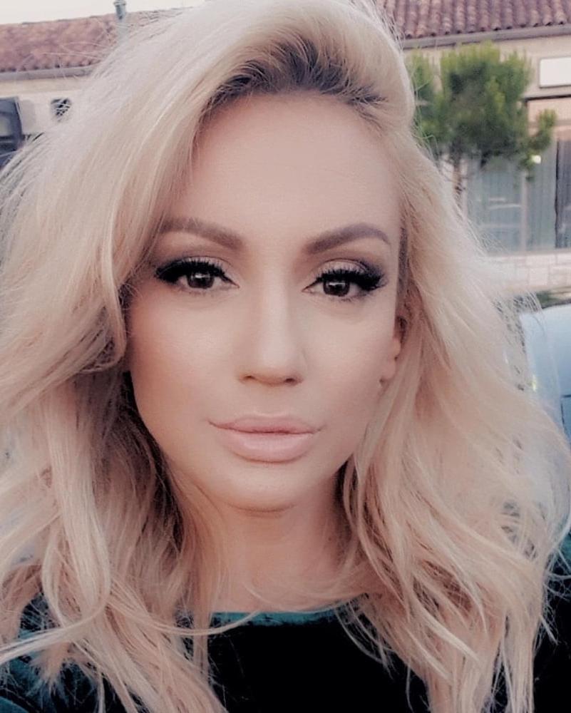 25P Serbian beauty blonde Ana Kokic