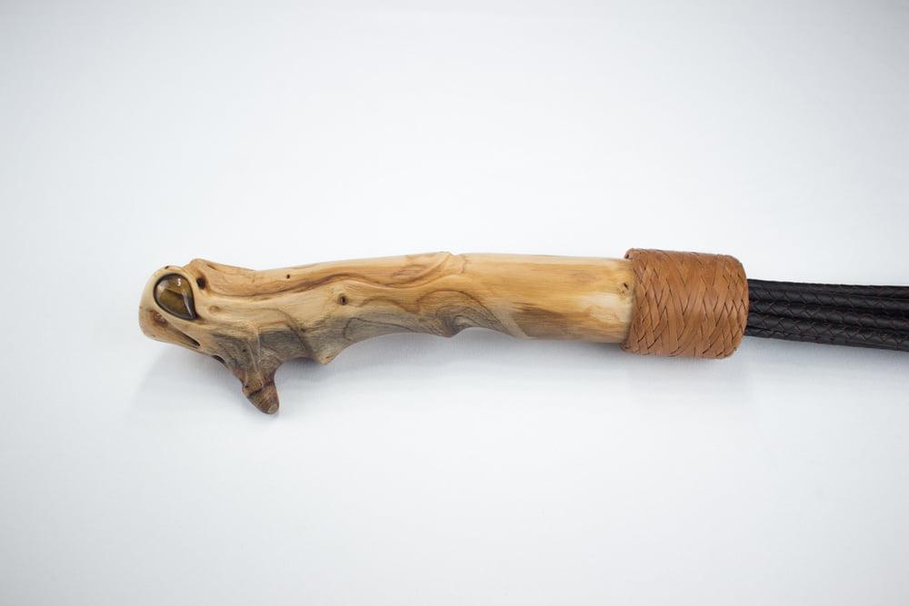 23P Tiger eye flogger