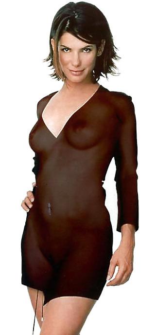 16P Sandra Bullock See-Thru
