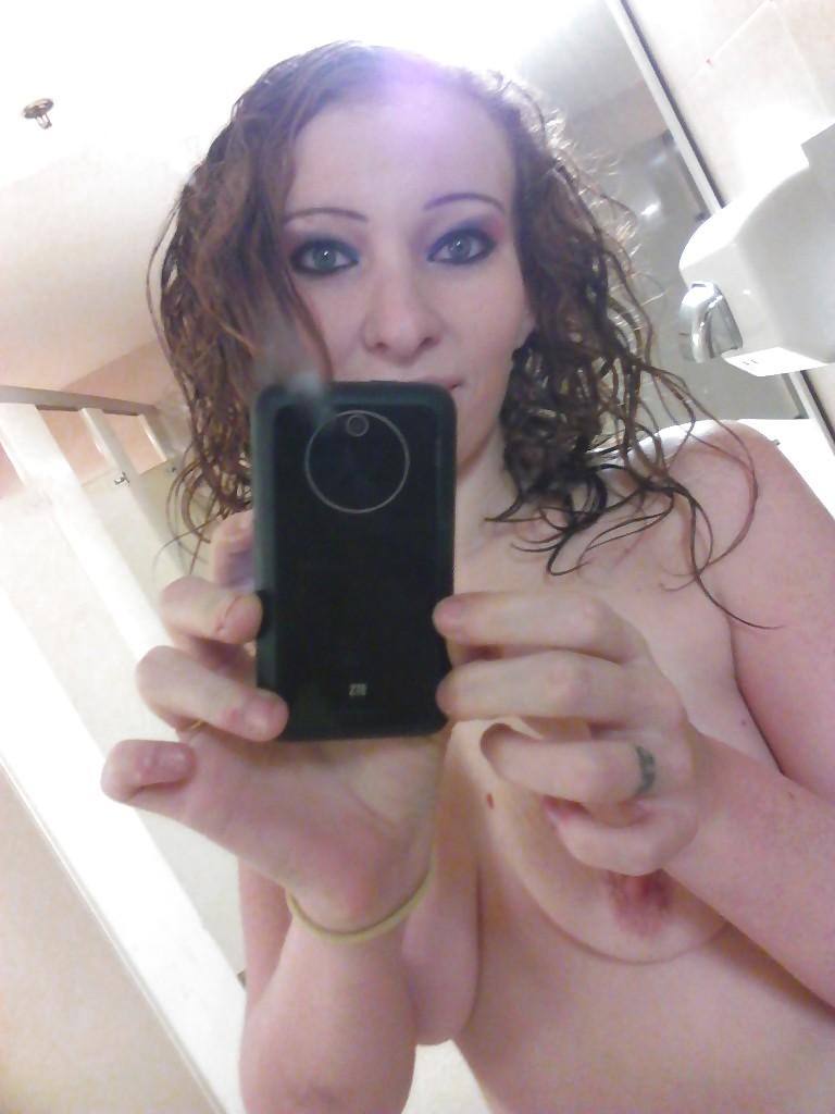 18P Nice self shot redhead