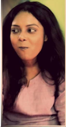 25P Desi smkr in Sari, Princess Leah