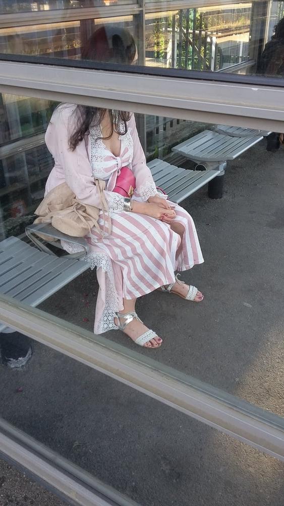12P Arab beauty pretty face big cleavage Wao