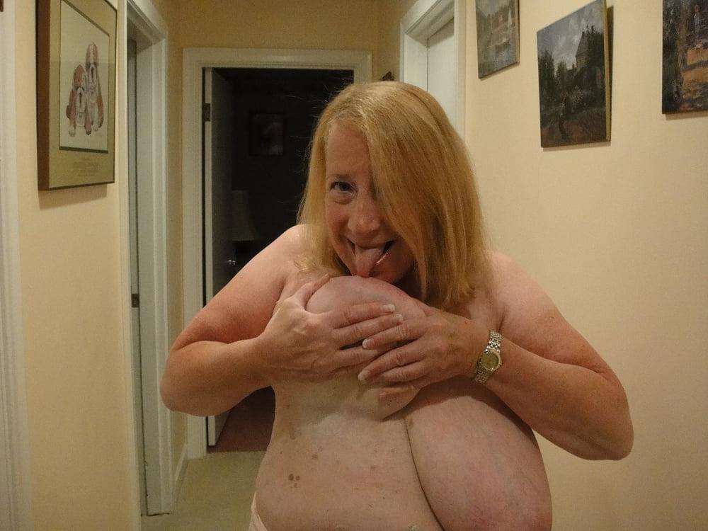 25P Gran's Boob Lick and Fondle