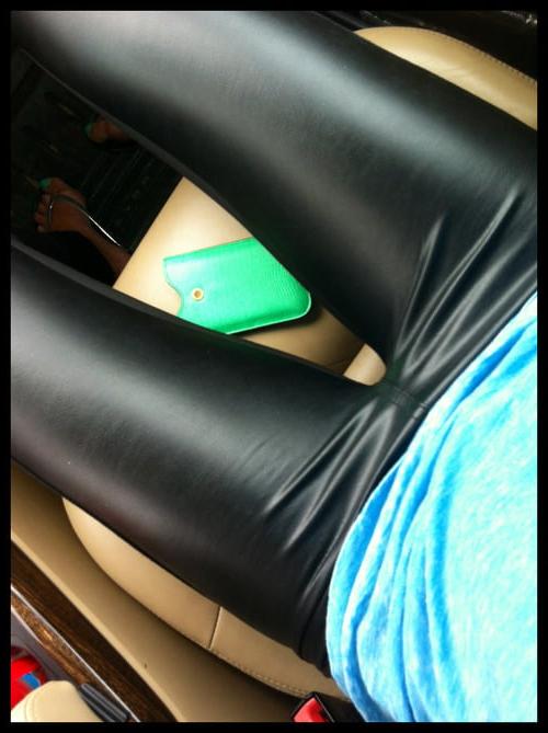 12P Girls in leather leggings compilation