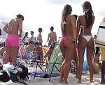 6P Ass on the beach