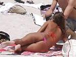 6P Ass on the beach