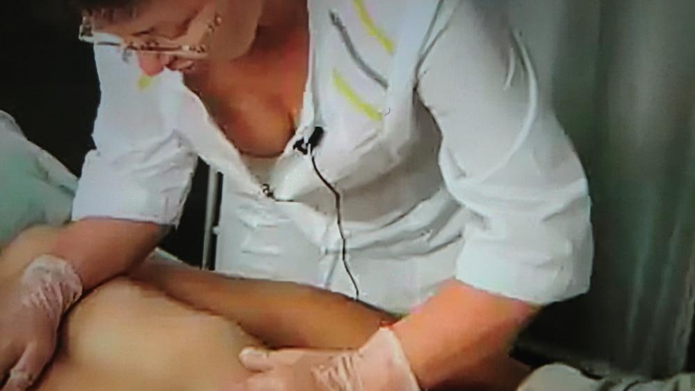 6P Downblouse at massage