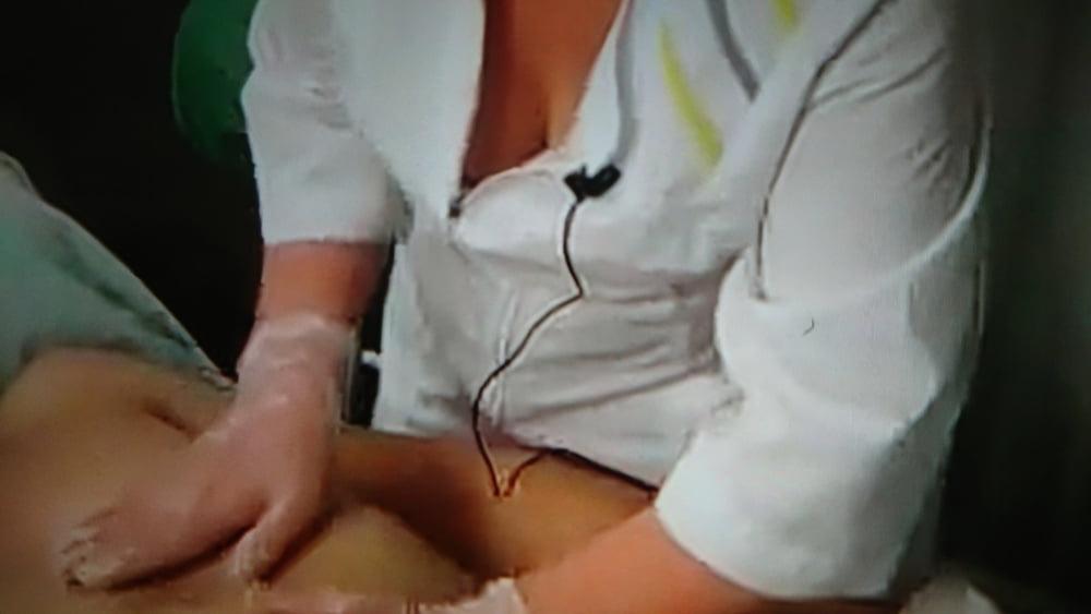 6P Downblouse at massage