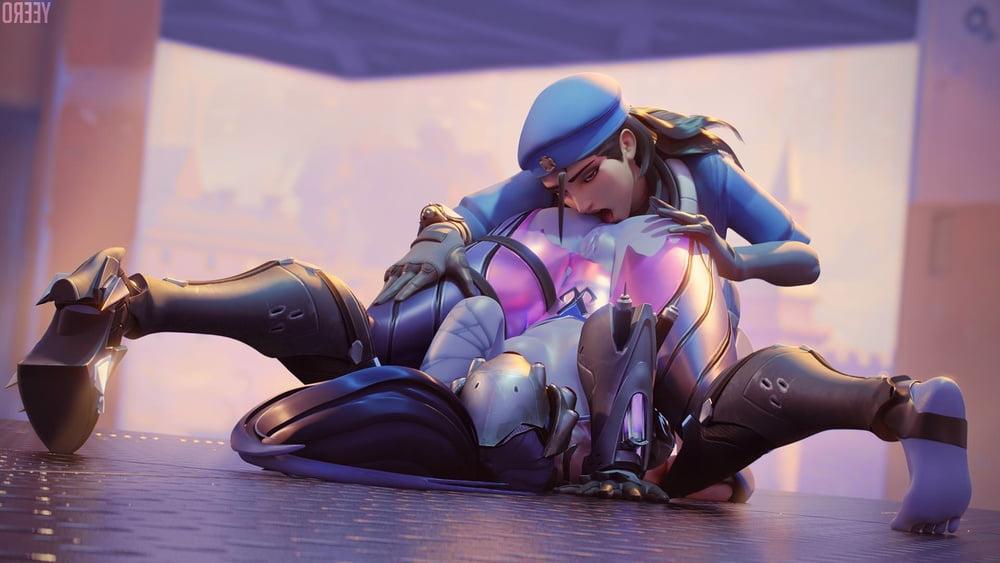 25P Hot milf Ana Amari (Overwatch)