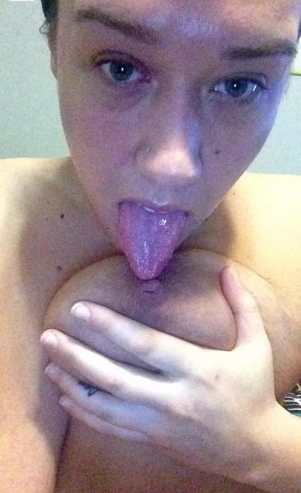 24P I lick my nipple #12 pro-boobs