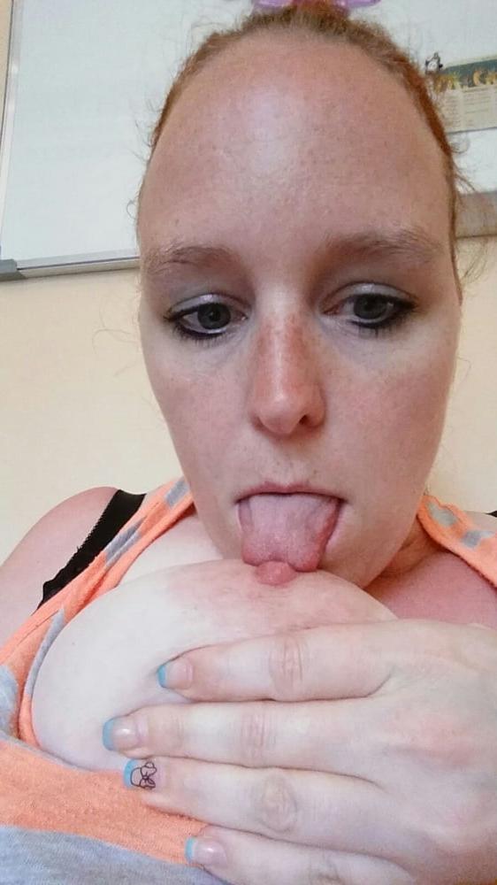 25P I lick my nipple #13 pro-boobs