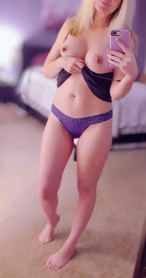 25P Blond with Hard Nipples