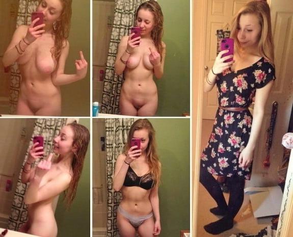 25P Busty amateur websluts exposed dressed undressed on off