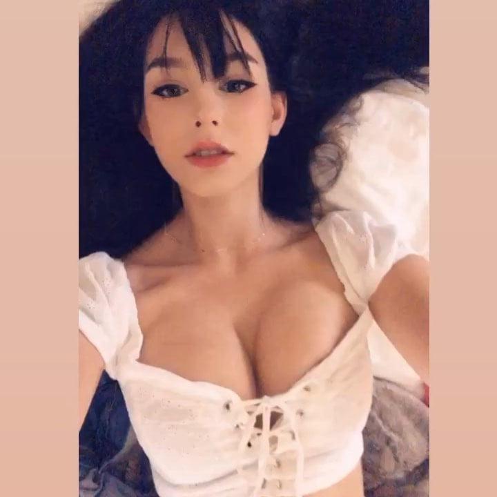 25P Asian Cosplay brunette busty