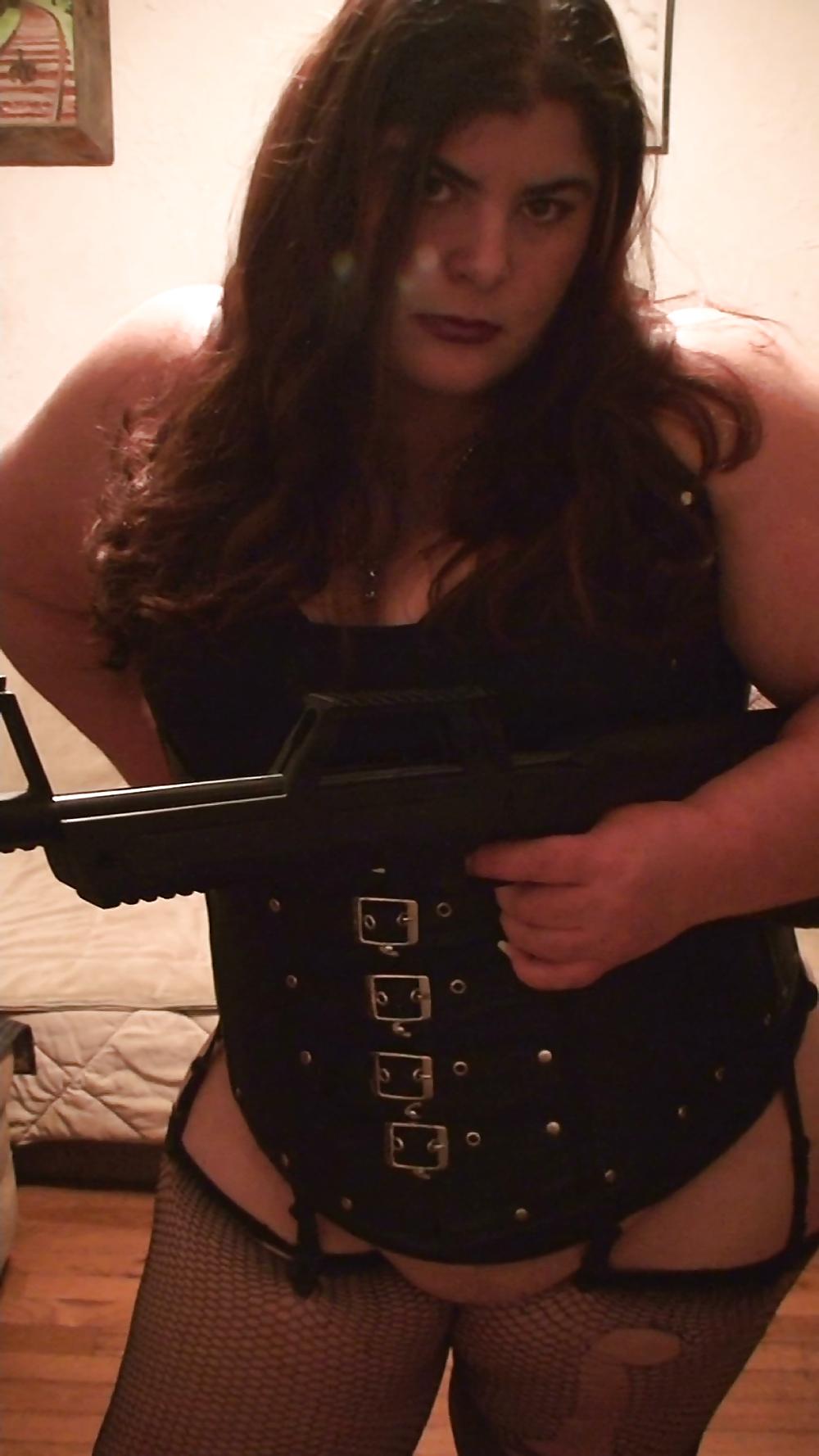 23P Leather Corset