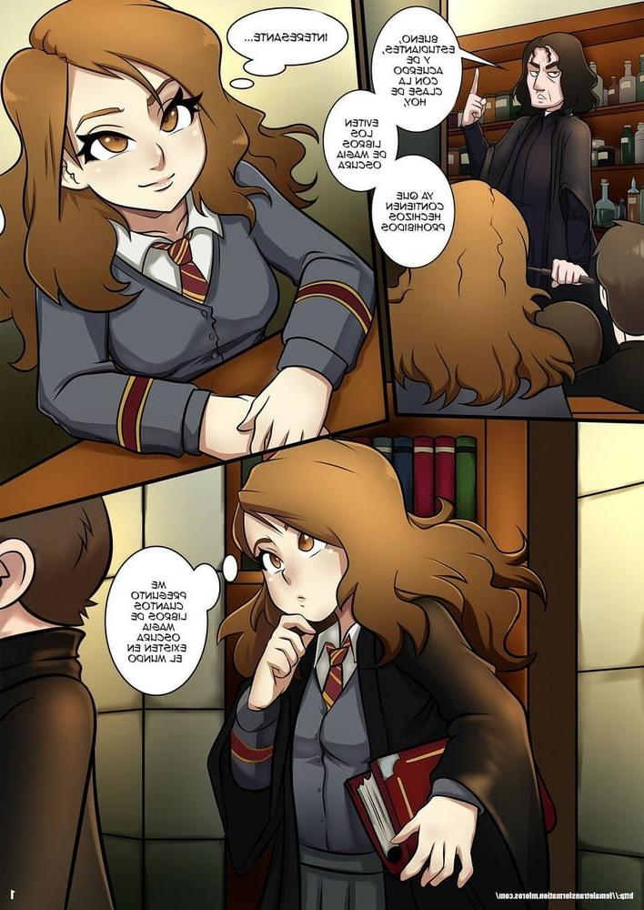 16P Hermione Granger Hechizos Prohibidos Comic Porno