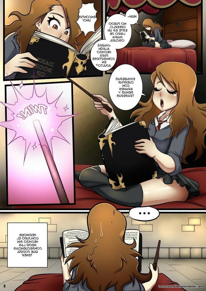 16P Hermione Granger Hechizos Prohibidos Comic Porno