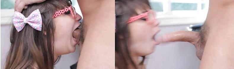 25P Deepthroat lesson for sluts girls 2