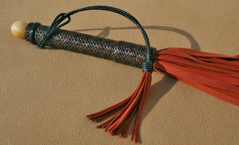 7P Red Vulcan Heavy Flogger