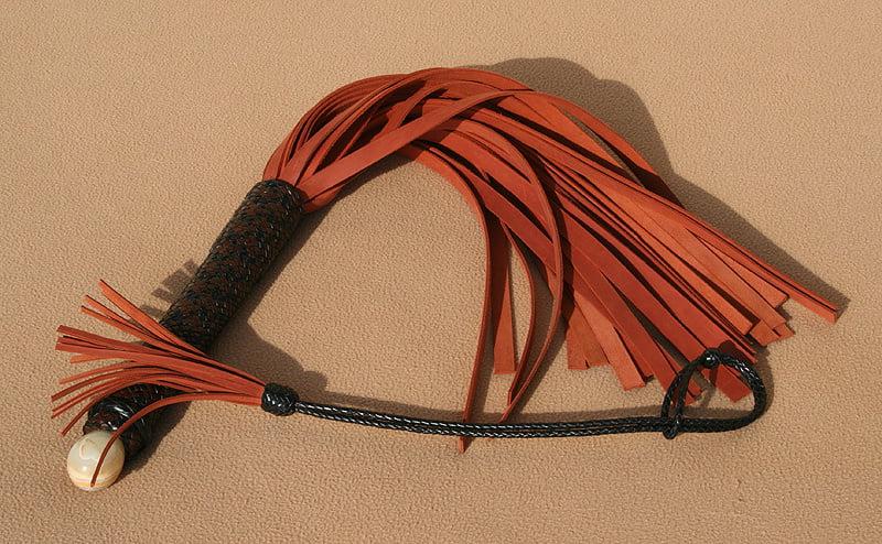 7P Red Vulcan Heavy Flogger