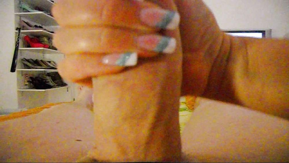 8P Handjob mit meinen Long Nails