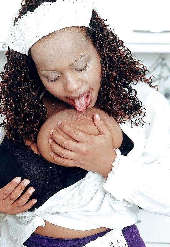 25P I lick my nipple #1