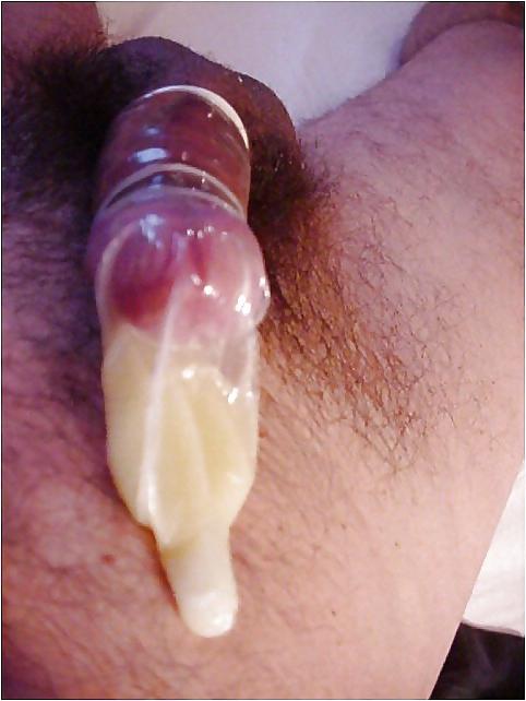 19P NOTHING LIKE A CONDOM FILLED WITH CUM