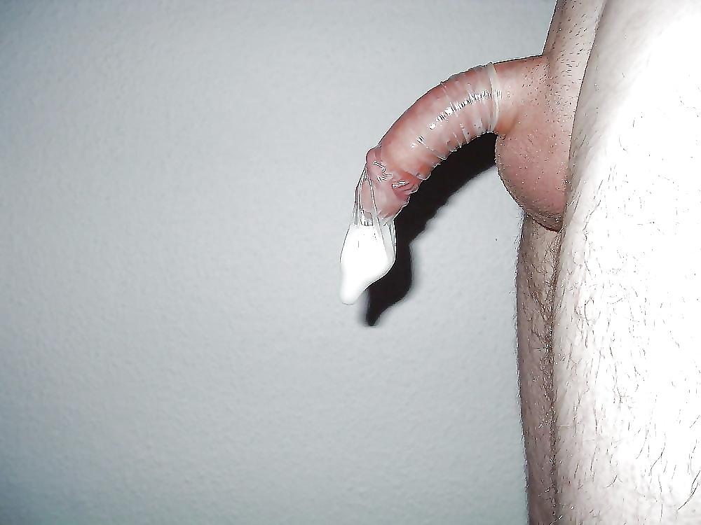 19P NOTHING LIKE A CONDOM FILLED WITH CUM