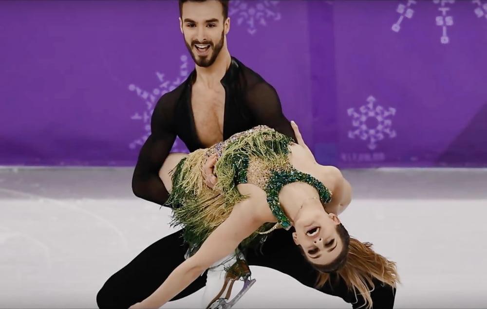 25P Gabriella Papadakis oops Olympiques Games feb 2018