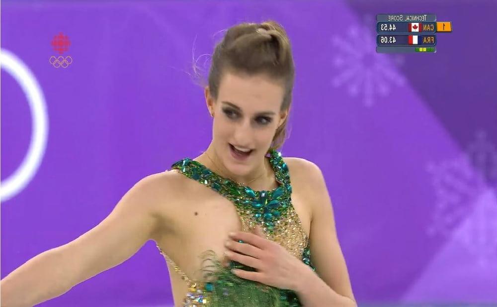 25P Gabriella Papadakis oops Olympiques Games feb 2018