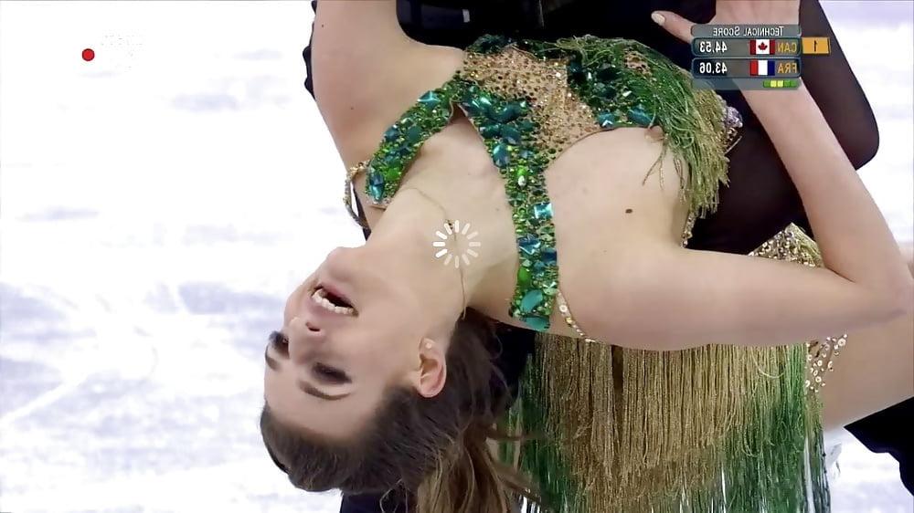 25P Gabriella Papadakis oops Olympiques Games feb 2018