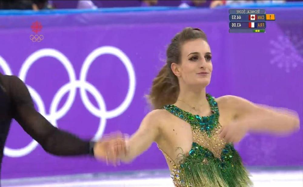 25P Gabriella Papadakis oops Olympiques Games feb 2018