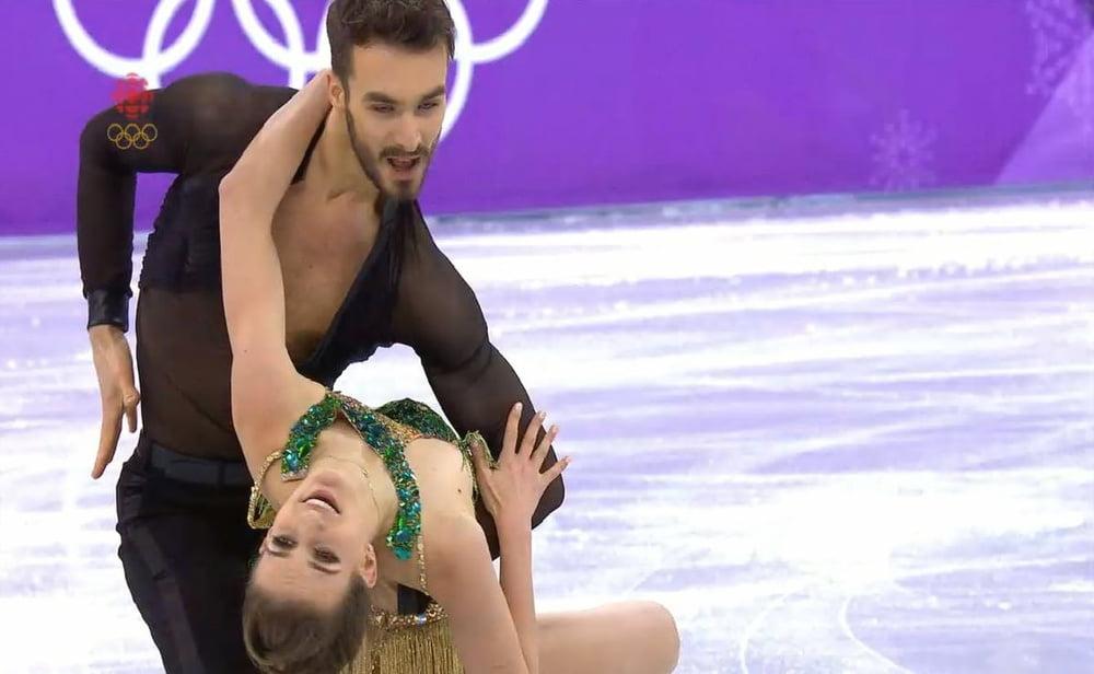 25P Gabriella Papadakis oops Olympiques Games feb 2018