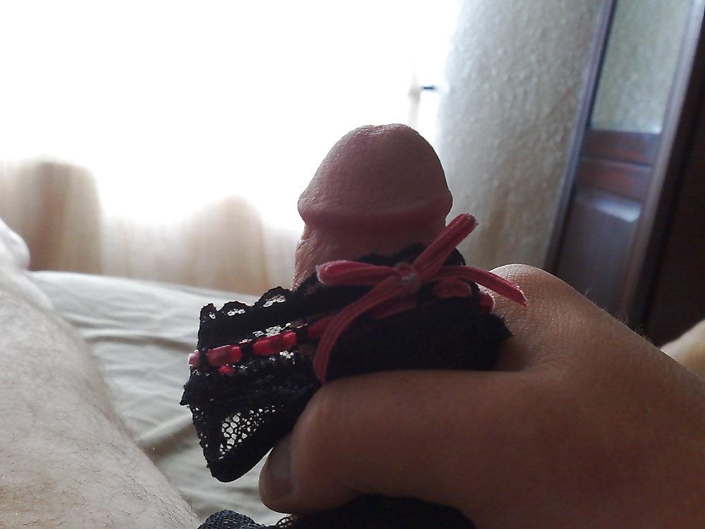 5P A guy I know with his wifes panties
