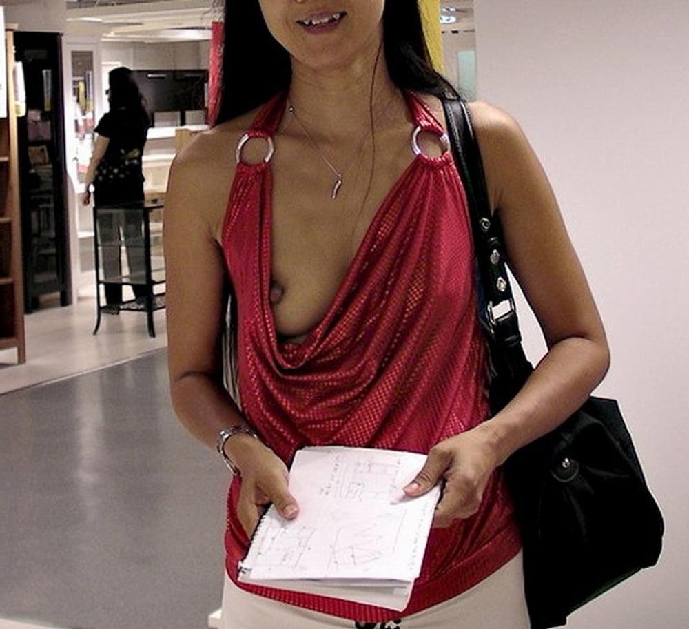 25P Downblouse &amp; Nipple Peeks 248