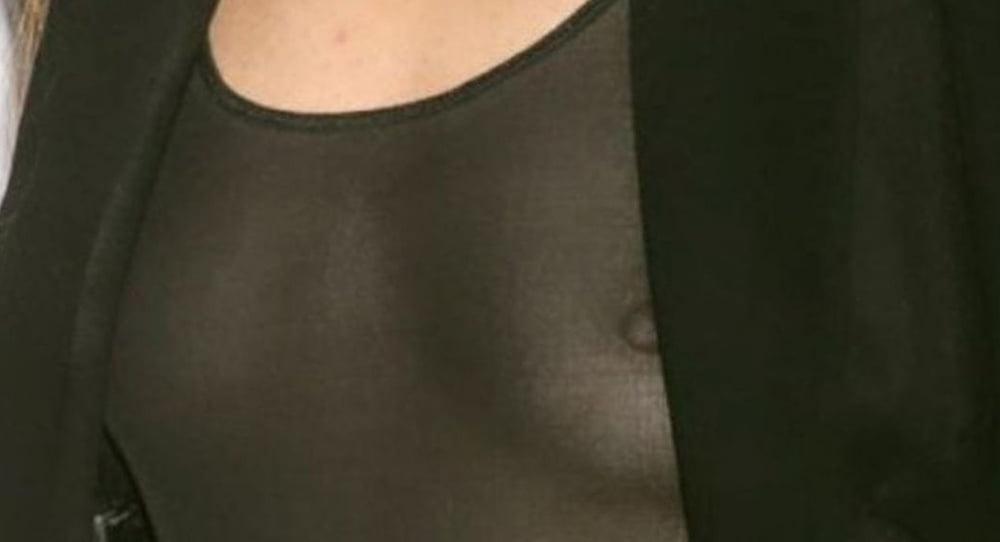6P Annabelle Belmondo seethrough hard nips july 2019