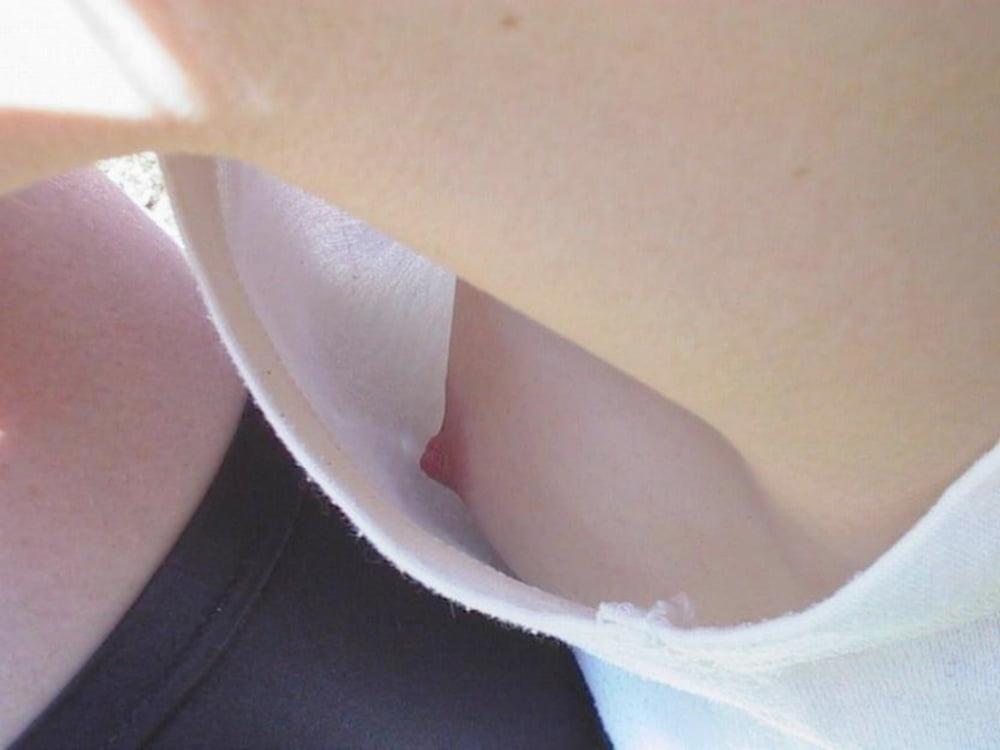 25P Downblouse &amp; Nipple Peeks 245