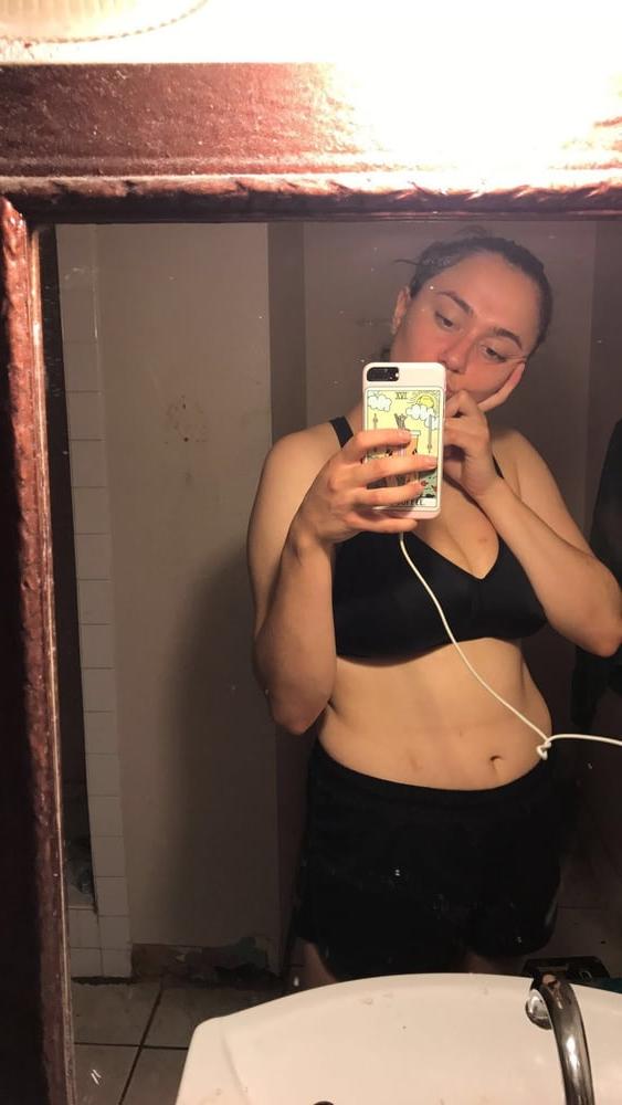 25P Busty CA slut Julia's tits