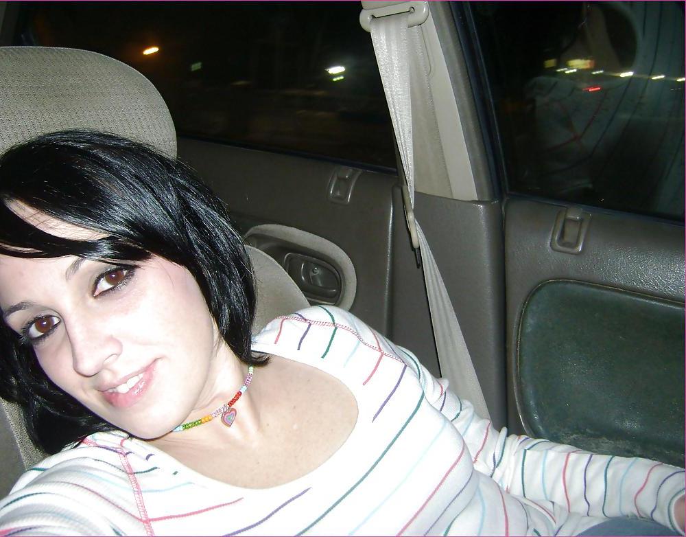 25P Wide Eyed Brunette Cumslut