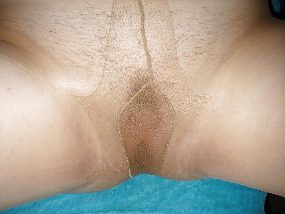 25P pantyhose no panties 04