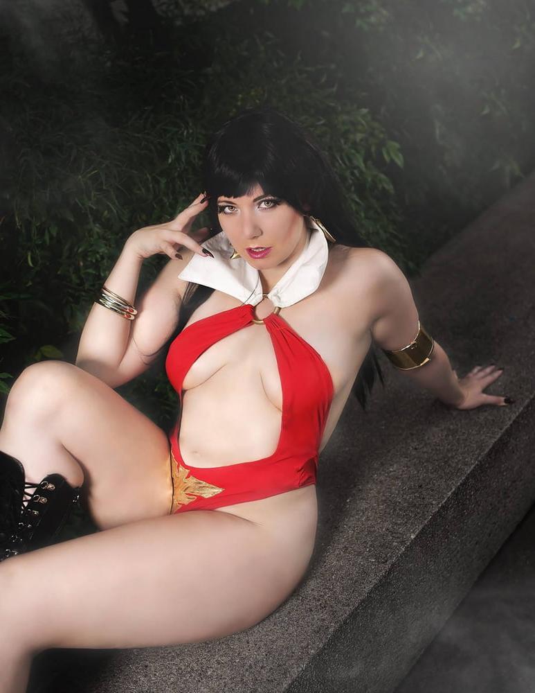 25P Sexy Cosplay Girl Queenriot (Ashley Riot)