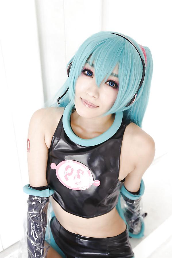 25P Sexy Japanese Hatsune Miku Cosplay II