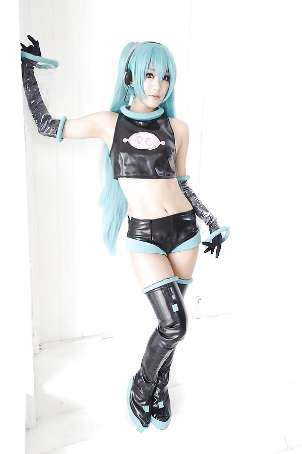 25P Sexy Japanese Hatsune Miku Cosplay II