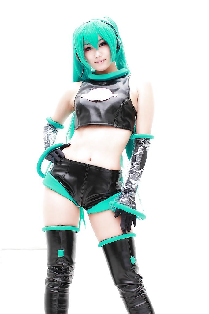 25P Sexy Japanese Hatsune Miku Cosplay II