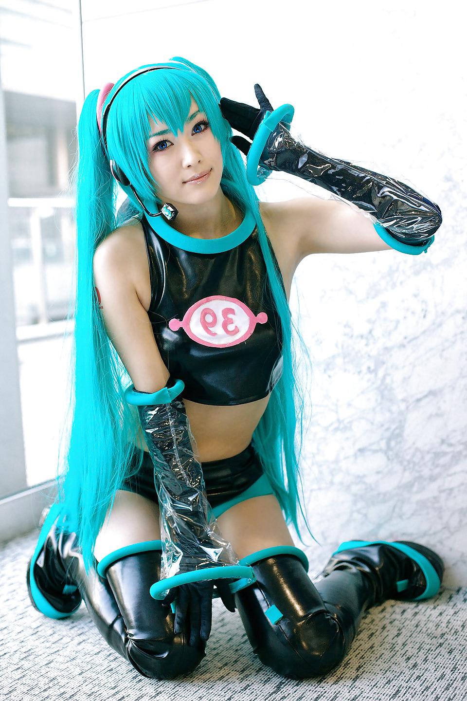 25P Sexy Japanese Hatsune Miku Cosplay II
