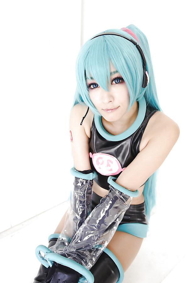 25P Sexy Japanese Hatsune Miku Cosplay II
