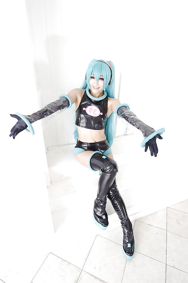 25P Sexy Japanese Hatsune Miku Cosplay II