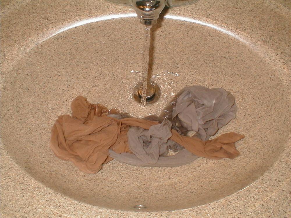 14P Handwashing the Wife's Pantyhose