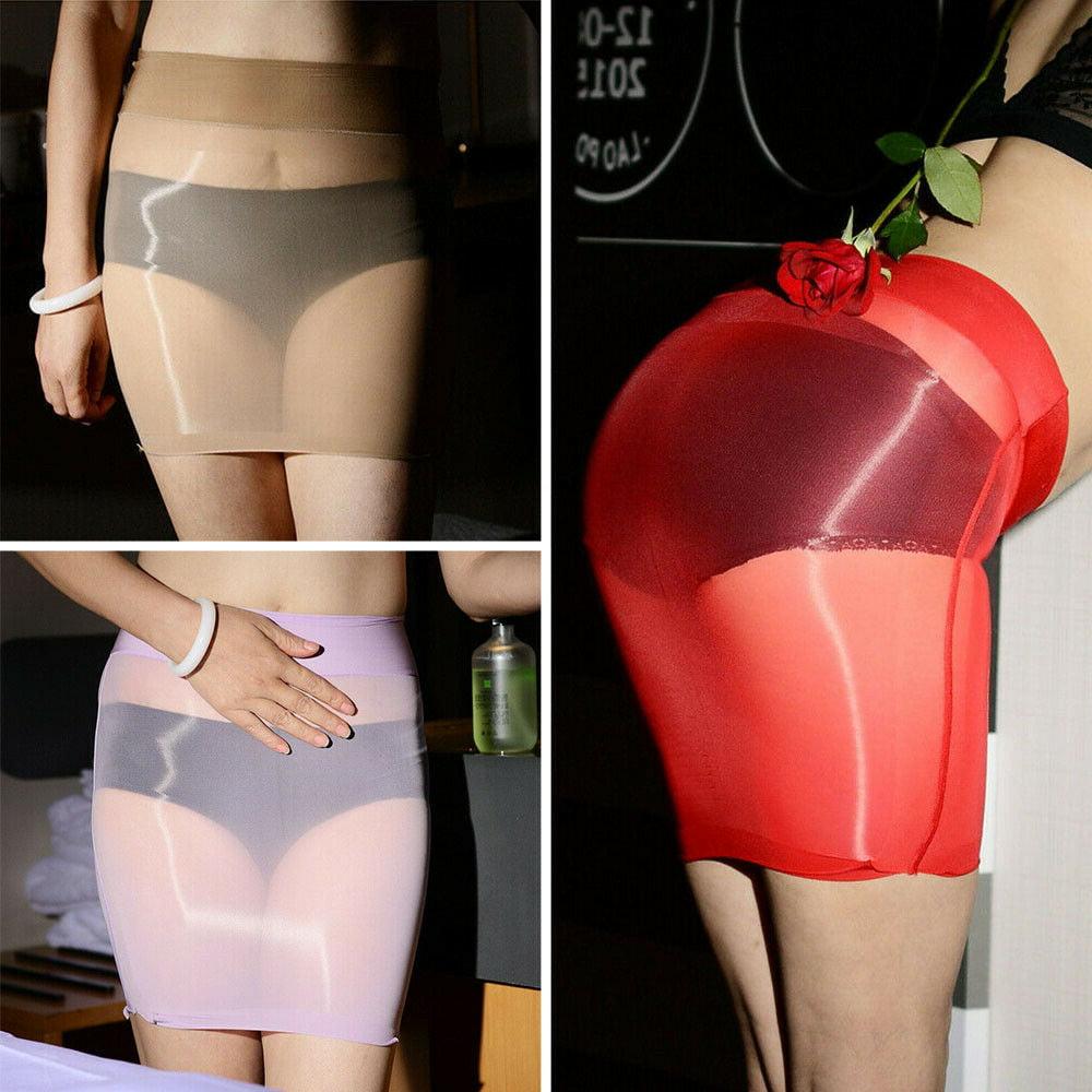 12P shiny pantyhose